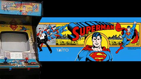 Superman Arcade 1988 Playthrough Youtube