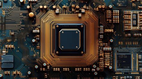 Premium AI Image | electronics circuits