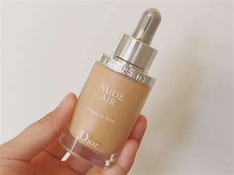 HOT OR NOT Dior Nude Air Serum Foundation BLACK STATIC WHITE NOISE