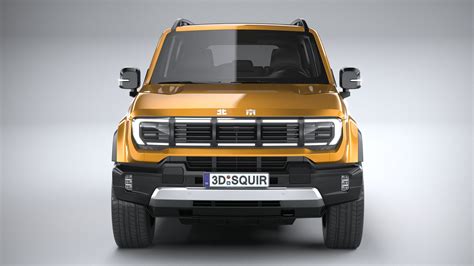 Baic Beijing Bj40 2023 3d Model By Squir