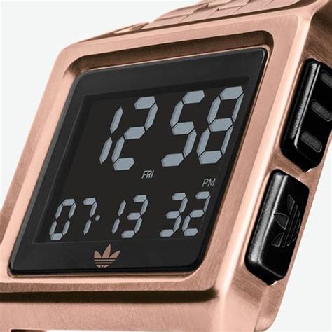 Adidas Archive M1 Watch Gold Rose Gold Black