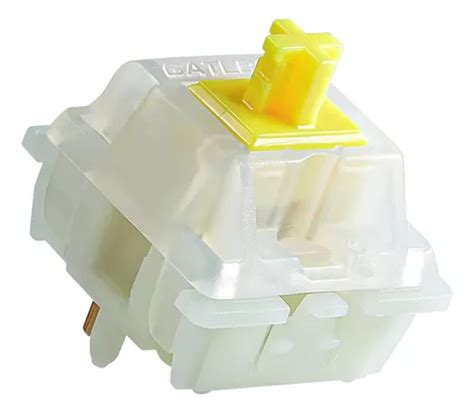 Gateron Pro Switch Series Interruptor Prelubricado Amarillo Cuotas