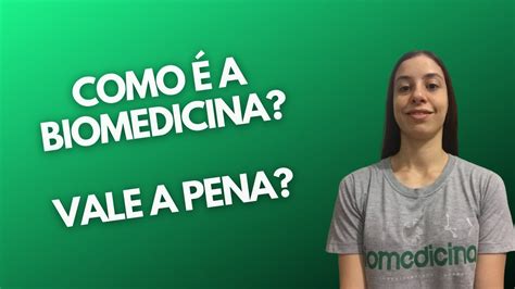 biomedicina Biomedicina vale a pena Ainda tem dúvida de qual curso