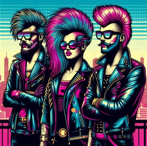 Cyberpunk/synthwave, Pop art Digital painting or illustration for sale by Colorbit - Foundmyself