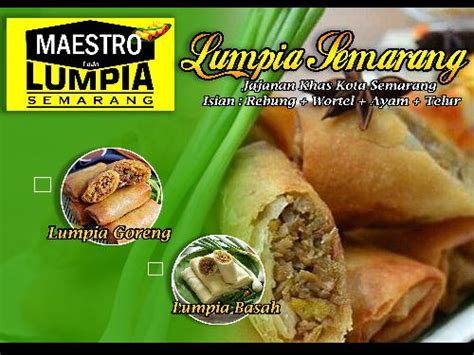 Daftar Harga Menu Delivery Lumpia Semarang Maestro Madura Terbaru