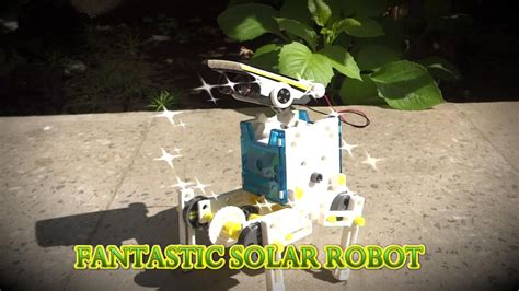 Auto Working Solar Robot Easy To Make Solar Robot Youtube