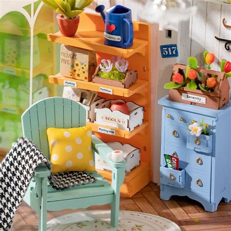 Rolife Dreamy Garden House Kit De Maison Miniature Monter Soi M Me