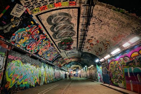 Happening London Street Art Heaven Banksy Tunnel