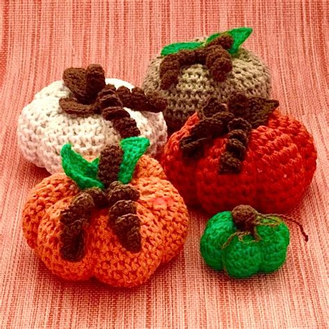 Crochet Pumpkin stems halloween Pattern PDF diy halloween | Etsy