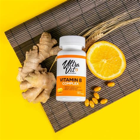 ULTRAVIT Vitamin B Complex mīkstās kapsulas N90 | BE ...