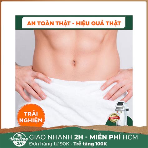 Triệt Lông Bikini Nam Diode Laser Trải Nghiệm Hasaki vn