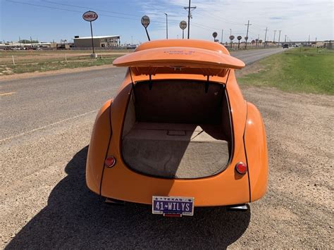 1941 Willys Aero Orange Speedway Coupe For Sale