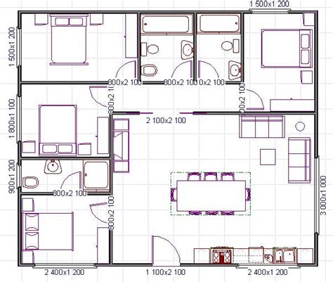 Plano De Una Casa