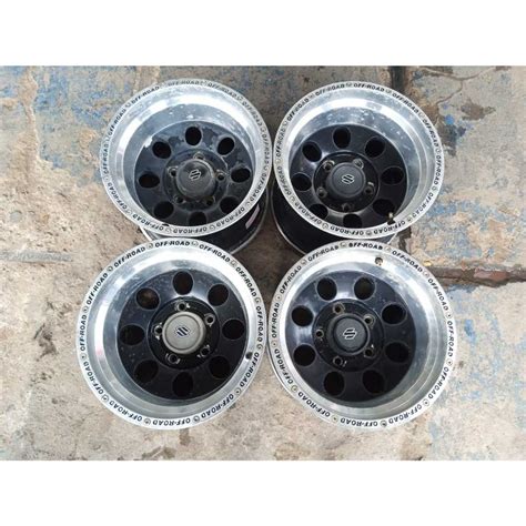 Jual Velg Mobil Murah Bekas Copotan Escudo Ring X Lubang X