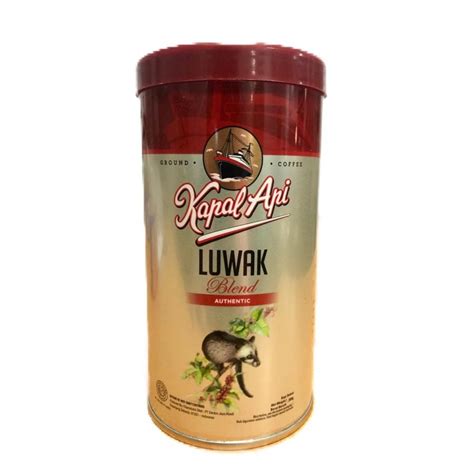 Jual Kapal Api Luwak Blend Authentic 200 Gr Shopee Indonesia