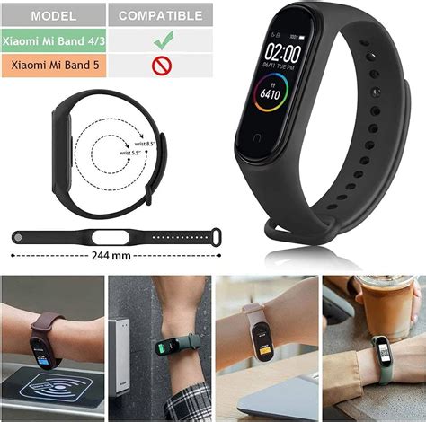 Muzens Piezas Correas Para Xiaomi Mi Band Mi Band Pulsera