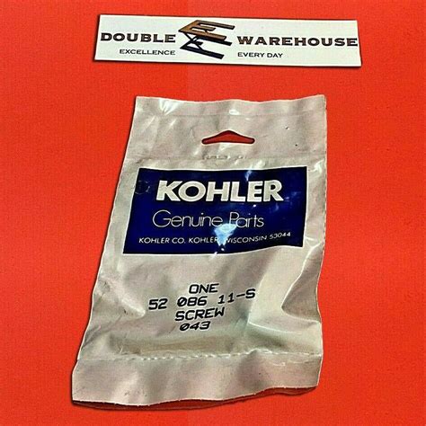 NOS OEM Kohler 52 086 11 S Screw WSH HD TAP 1 4 20 5 8 5208611 S ONE