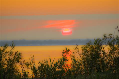 Sunset on Lake Michigan on Behance