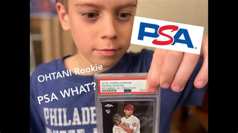 Psa Blind Reveal Baseball Cards Ohtani Trout Tatis Jr Robert