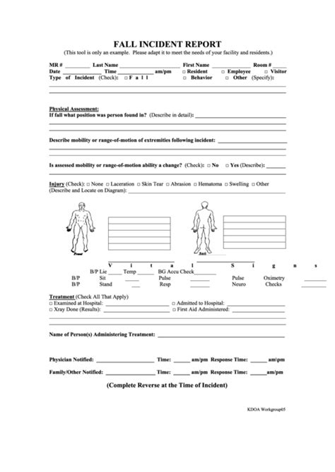 Incident Response Report Template