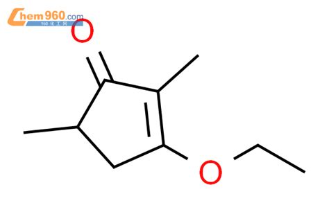 100813 05 6 2 Cyclopenten 1 one 3 ethoxy 2 5 dimethyl 化学式结构式分子式mol