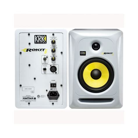 Krk Krk Rokit Rp G Studio Monitor Limited Edition White Version