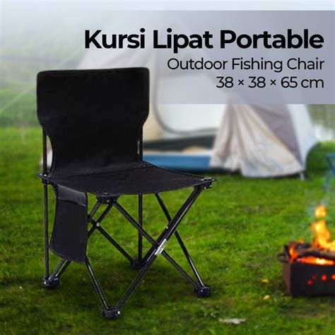 Jual Taffsport Kursi Lipat Portable Outdoor Folding Chair L