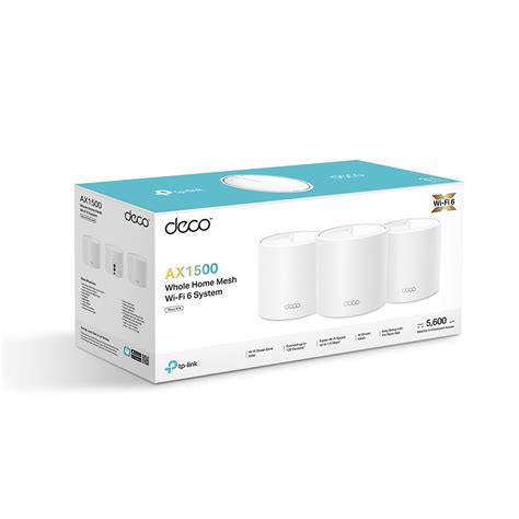 Deco X1500 AX1500 Whole Home Mesh Wi Fi 6 System TP Link United Kingdom