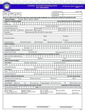 Fillable Online Account Opening Form For Non Individuals Pdf IDBI