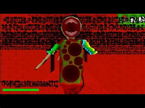 THE SCARIEST BALDI MOD EVER 1999 Exe Part 1 Baldi S Basics Mod