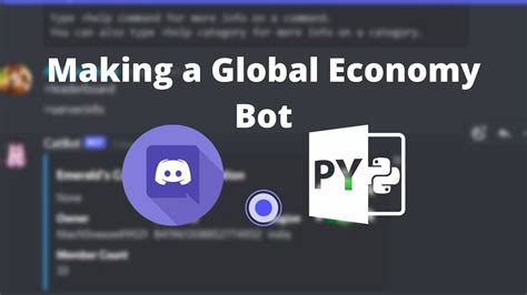 Make Your Own Economy Discord Using Discord Py Global Economy