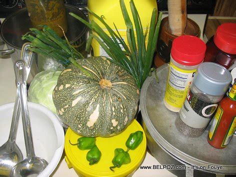 Soup Joumou Ingredients | Haiti Virtual Tourist