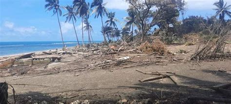 New Photos From Tonga Give Clearer Picture Of Devastation From Volcano