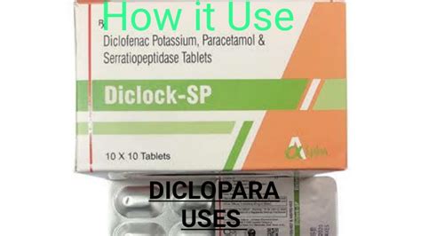 Diclo Para Medicine Uses In Hindi Diclofenac Paracetamol Tablet