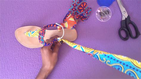 Diy Sandal Tutorial Youtube