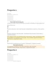 Examen Final Distribuci N Comercial Pdf Pregunta Correcta Se Punt A