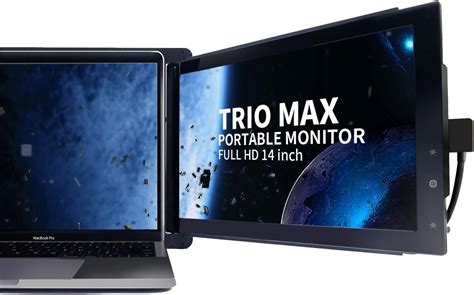 Amazon Trio Max Portable Monitor For Laptop 14 1 FHD 1080P