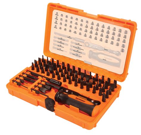 Lyman Master Gunsmith Lym 7991361 Tool Kit 68pc Swords Axes At