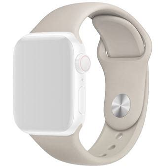 Bracelete Silicone 4 OK Para Apple Watch 38mm 40mm 41mm Cinzento