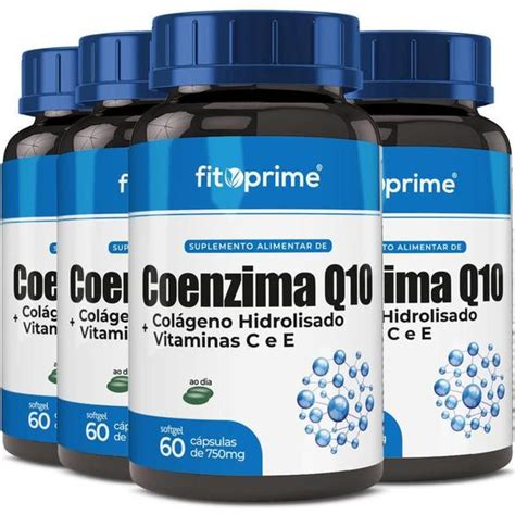 Kit Coenzima Q Col Geno Hidrolisado Vitaminas C E C Ps