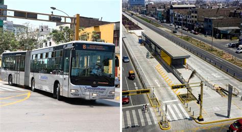 Metropolitano Ofrecer Dos Nuevos Servicios Expresos Que Conectar N