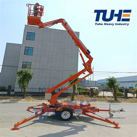 8m 10m 12m 14m 16m 18m 20m 22m Mewp Hydraulic Man Mobile Bucket Aerial