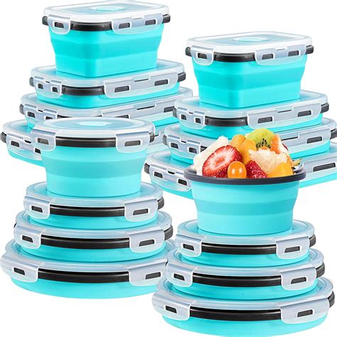 Amazon Collapsible Food Storage Containers With Lids Silicone