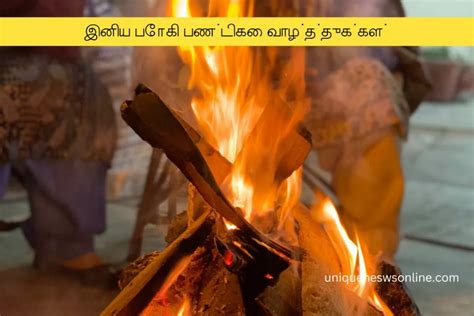 Bhogi Pandigai Tamil Wishes Images Messages Greetings Quotes