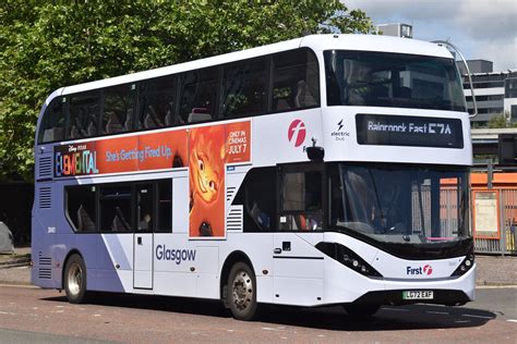 First Glasgow 38481 LG72EAF First Glasgow BYD ADL Enviro Flickr