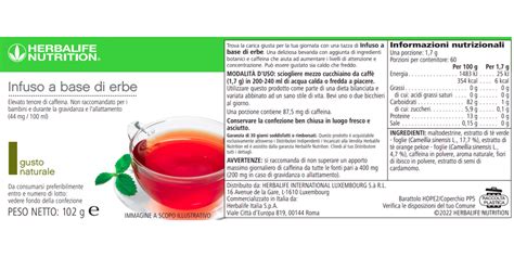 Th Thermojetics Infuso Alle Erbe Herbalife Gr