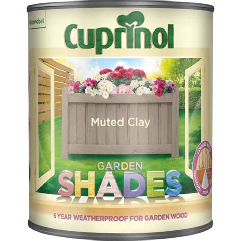 Cuprinol Garden Shades Muted Clay 1l Homebase