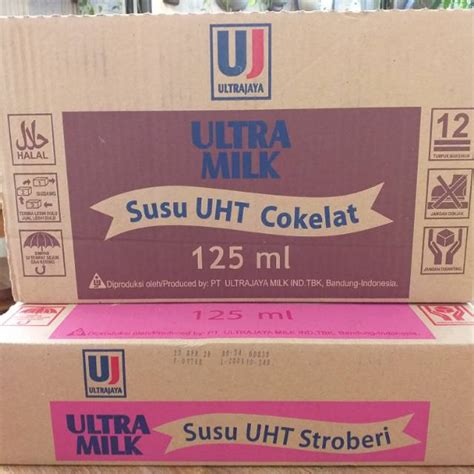 Jual Susu Ultramilk Mini UHT 125 Ml KHUSUS INSTAN Indonesia Shopee