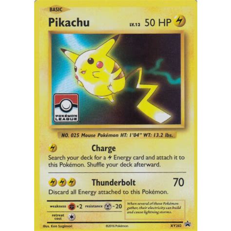 Pikachu Xy202 Pokemon League Promo