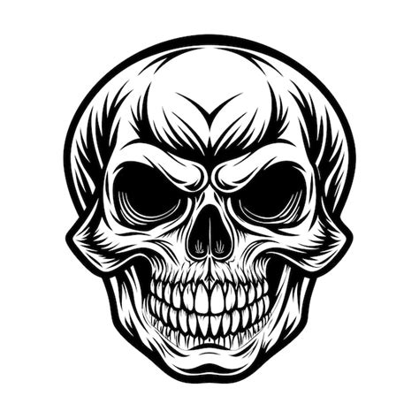 El Logotipo De Skull Vector Vector Premium Generado Con IA